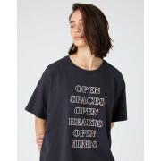 Oversized-T-Shirt für Damen Wrangler Worn