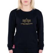 Damen-Sweatshirt Alpha Industries Basic Embroidery