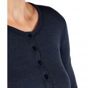 Langarm-T-Shirt für Frauen Falke Silk-Wool
