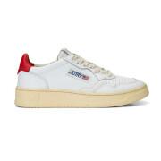 Frauenturnschuhe Autry Medalist LL21 Leather White/Red