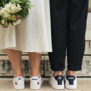Sneakers für Frauen Bons baisers de Paname Simone-Just Married