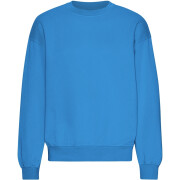Sweatshirt mit Rundhalsausschnitt in Oversize-Optik Colorful Standard Organic Pacific Blue