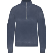 Sweatshirt 1/4 Reißverschluss Colorful Standard Organic Neptune Blue