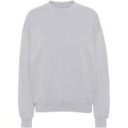 Sweatshirt mit Rundhalsausschnitt Colorful Standard Organic oversized limestone grey