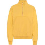 Sweatshirt 1/4 Reißverschluss Colorful Standard Organic burned yellow
