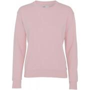 Pullover mit Rundhalsausschnitt Frau Colorful Standard Classic Organic faded pink