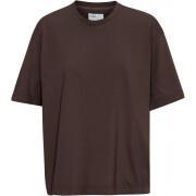 T-Shirt Frau Colorful Standard Organic oversized coffee brown