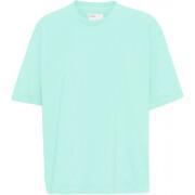 T-Shirt Damen Colorful Standard Organic oversized light aqua