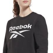 Sweatshirt Frau Reebok Identity Logo Fleece