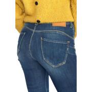 Reguläre Jeans mit hoher Taille Frau Le Temps des cerises Casal Pulp N°2