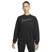 Sweatshirt Rundhalsausschnitt Frau Nike Dri-Fit GT FT GX Essential
