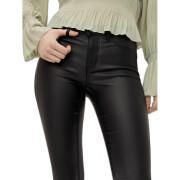 Skinny Jeans Damen Pieces Share-up Paro Coated