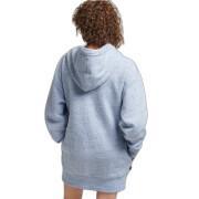 Sweatshirtkleid aus Bio-Baumwolle mit gesticktem Logo Frau Superdry