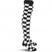 Damen Urban Classic Socken im Schachbrettmuster