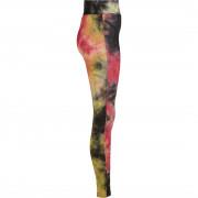 Damen-Leggings Urban Classics tie dye high waist