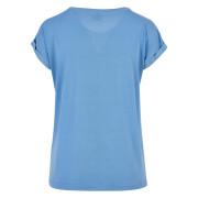 T-Shirt mit freien Schultern, Damen Urban Classics Modal