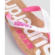 Kork-Flip-Flops für Frauen Superdry