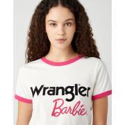T-Shirt Frau Wrangler Ringer